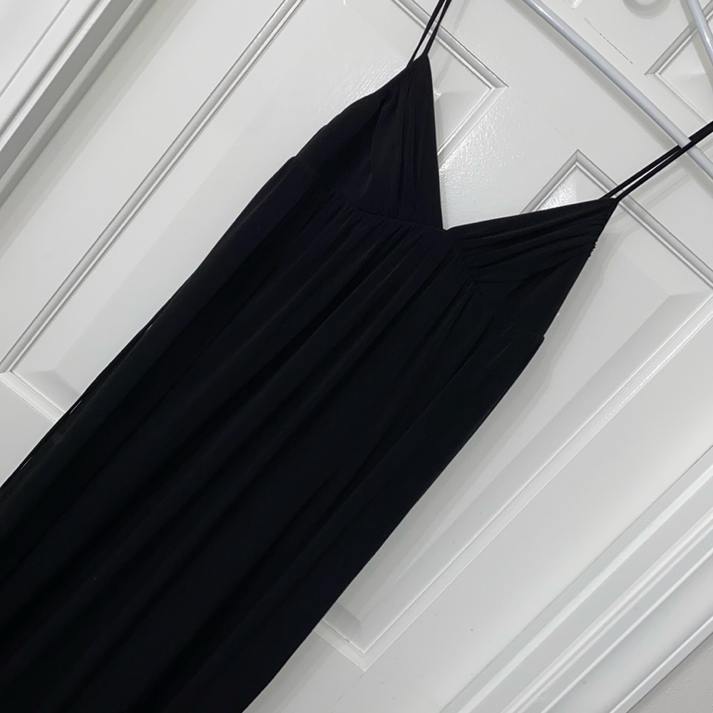 Laundry black spaghetti strap dress. Size 6.